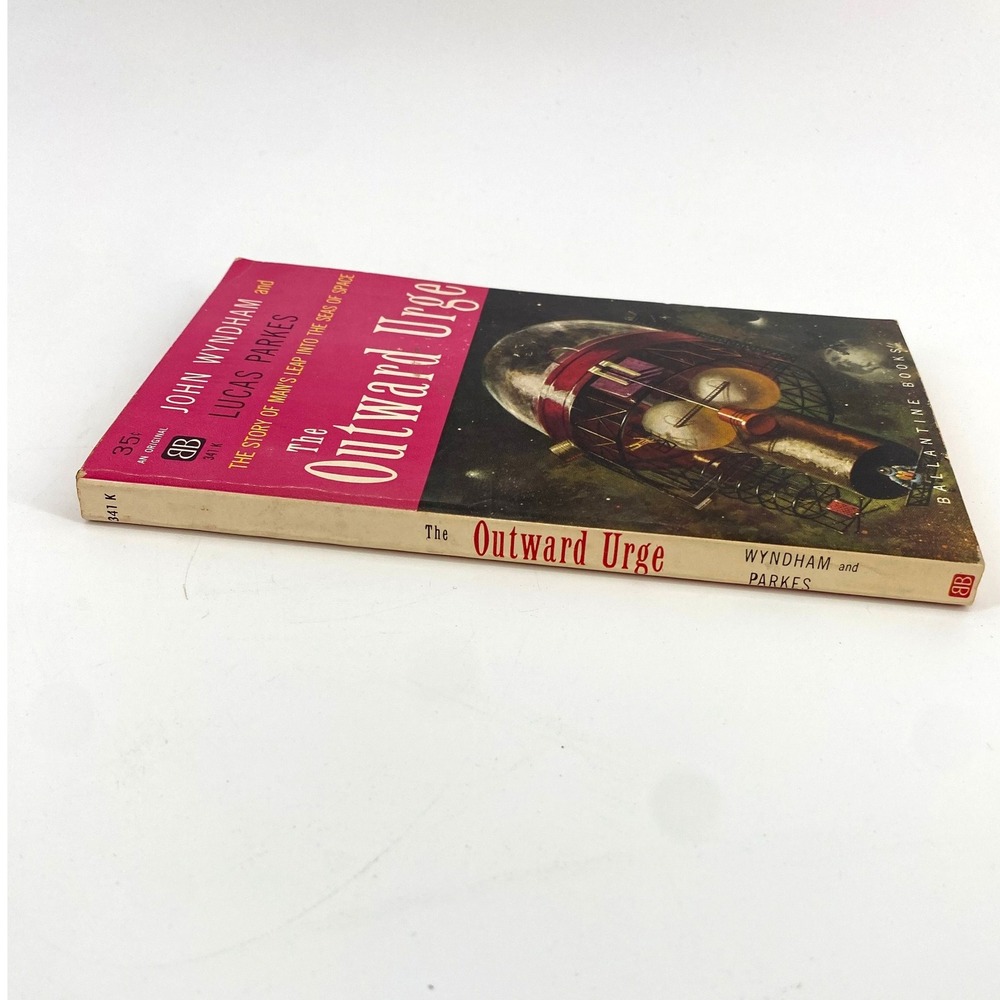 The Outward Urge by John Wyndham 1959 Ballantine 341 K 1st Printing Paperback - Picture 3 of 6
